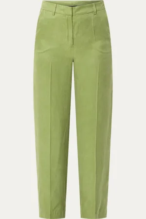 Claudia Sträter High waist wide fit pantalon van lyocell