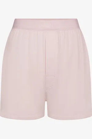 SKIMS Boyfriend mid waist loose fit korte loungebroek