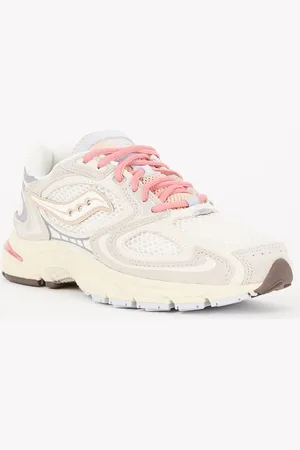Saucony Progrid Omni 9 sneaker met suède details