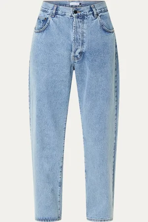 Pop Trading Company Straight leg jeans met steekzakken