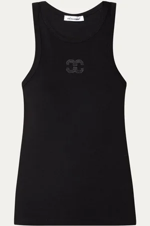 Co`Couture Sahara tanktop met logoborduring