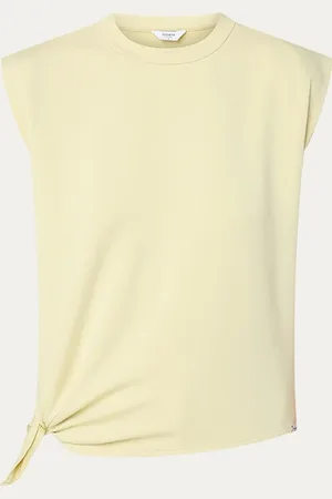 penn ink T-shirt met asymmetrische zoom