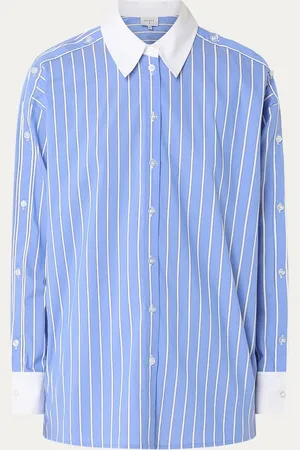 Dante 6 Dandy oversized blouse in biologische katoenblend