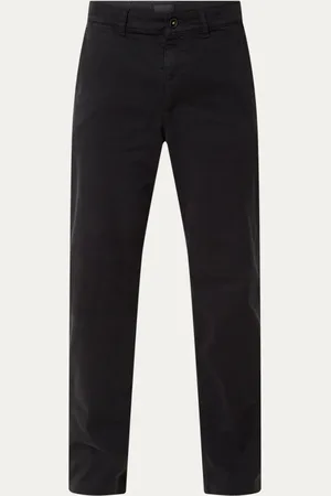 HUGO BOSS Tapered fit chino met steekzakken