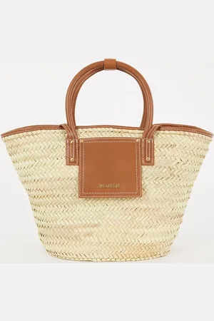 Jacquemus The Soli Basket shopper met leren details