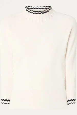 L.K. Bennett L-K-Bennett Ethel fijngebreide trui in merino wolblend