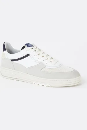 Floris van Bommel De Okker 01-01 sneaker van leer met suède details