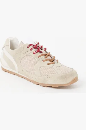 Toral Bosco sneaker van leer met suède details