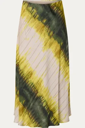 Summum Woman Midi rok met tie-dye dessin