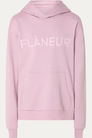 FLÂNEUR Tonal hoodie met logoprint