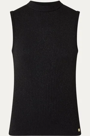 NIKKIE. Idah ribgebreide top met lurex