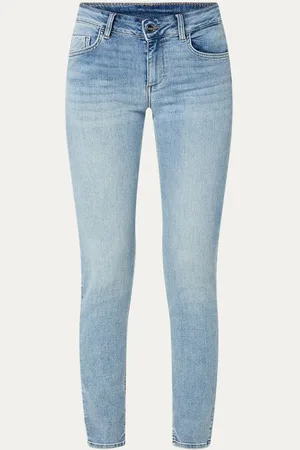 Liu Jo High waist skinny jeans met lichte wassing