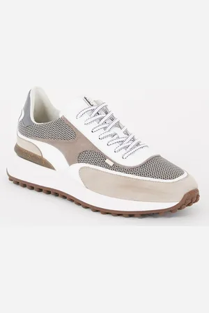 Floris van Bommel Noppi 37-00 sneaker van leer met nubuck details