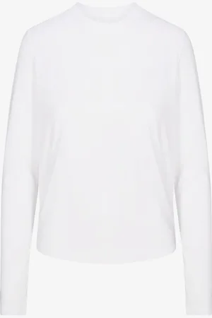 SKIMS Relaxed Tees longsleeve met ronde hals