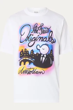 The New Originals Freddy T-shirt met logoprint