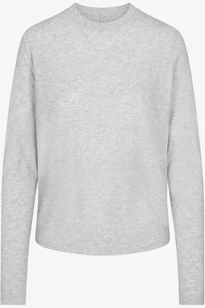 SKIMS Relaxed Tees longsleeve met ronde hals