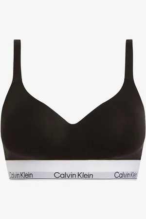 Calvin Klein Modern bralette van biologisch katoen met logoband