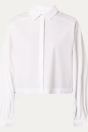 Alchemist Daisy cropped blouse met pofmouw