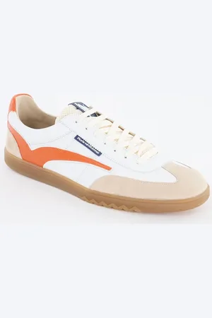 Floris van Bommel De Zaler 01-00 sneaker van leer met suède details
