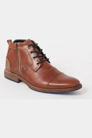 Dune Captain veterboot van leer