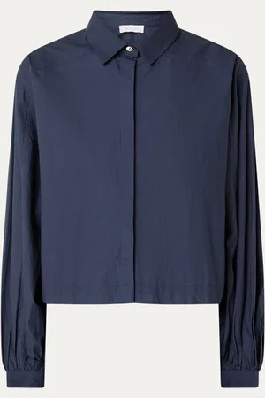Alchemist Daisy cropped blouse met pofmouw