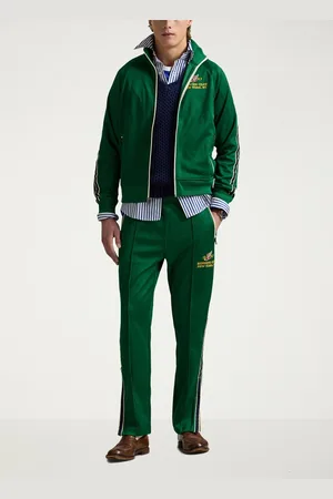 Ralph Lauren Straight fit trackpants met borduring