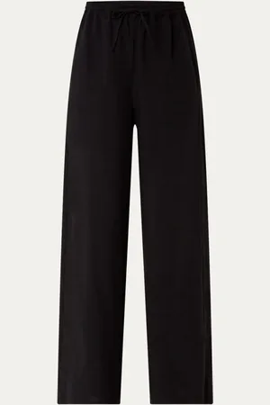 Alchemist Sammy high waist wide fit pantalon in linnenblend