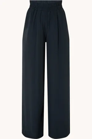 BY-BAR Benji high waist wide fit pantalon met steekzakken