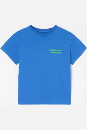 American Vintage Fiz Valley T-shirt met logoprint