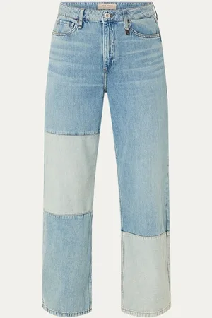 Mos Mosh MMRelee high waist straight leg jeans met lichte wassing