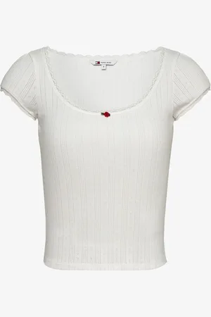 Tommy Hilfiger Fijngebreide top met logo