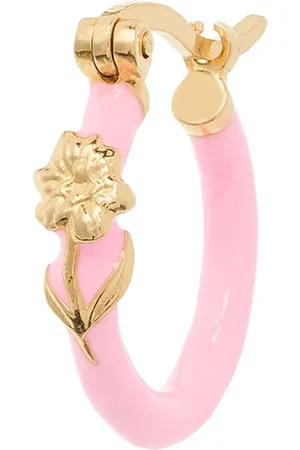 ANNA + NINA Amour Briar Rose enkele oorring verguld