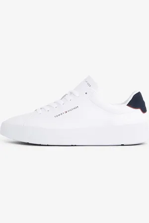 Tommy Hilfiger Court sneaker met suède detail