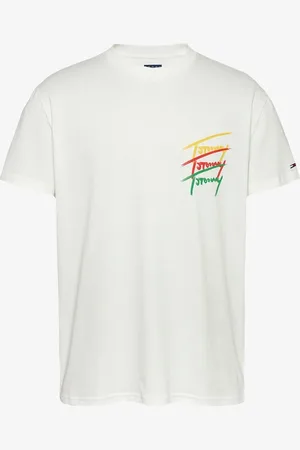 Tommy Hilfiger T-shirt met logo- en backprint