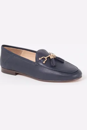 Dune Greyson loafer van leer