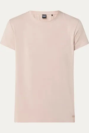 HUGO BOSS Bea T-shirt van jersey met logo