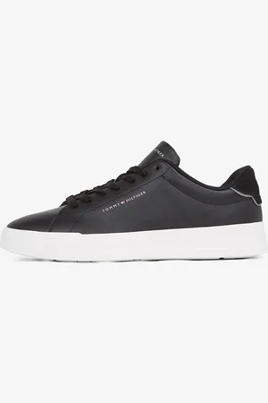 Tommy Hilfiger Contrast Heel Court Trainers