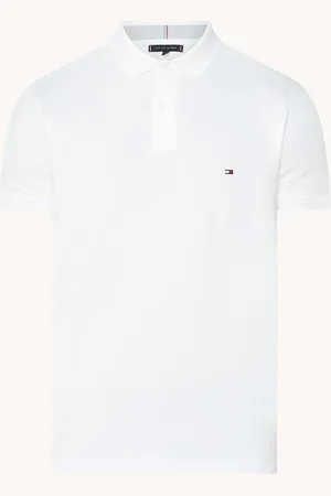 Tommy Hilfiger Core regular fit polo van piqué katoen met logoborduring