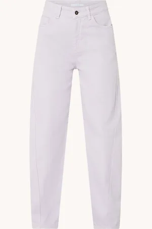 BY-BAR Begim high waist wide leg jeans met gekleurde wassing