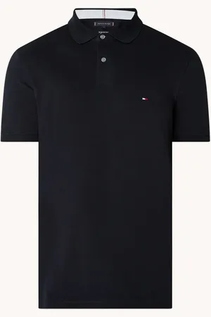 Tommy Hilfiger Core regular fit polo van piqué katoen met logoborduring