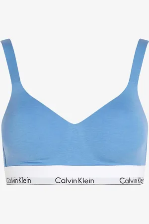Calvin Klein Modern bralette van biologisch katoen met logoband