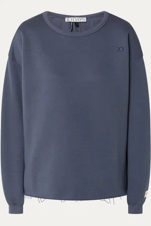 10 days Statement fijngebreide sweater met logo