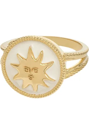 ANNA + NINA Soleil ring verguld