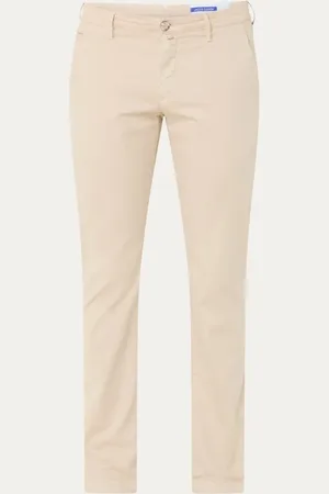 Jacob Cohen Bobby slim fit chino in lyocellblend met steekzakken
