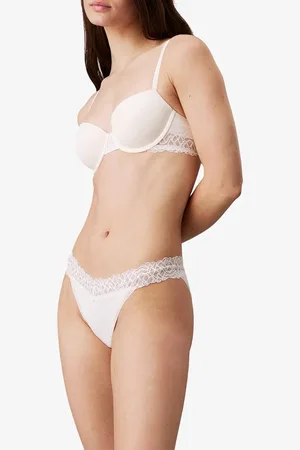 Calvin Klein Balconette BH met details van kant