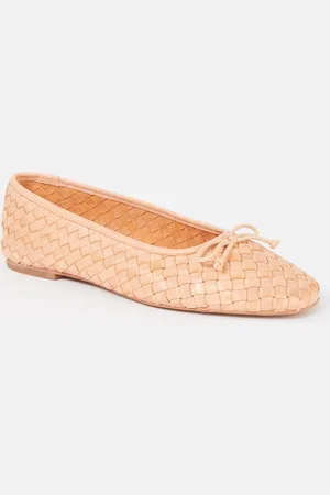 Dune Heat ballerina van leer