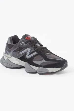 New Balance 9060 sneaker met mesh en suède details
