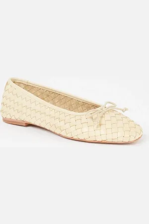Dune Heat ballerina van leer