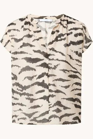 BY-BAR Amie tuniek met zebraprint