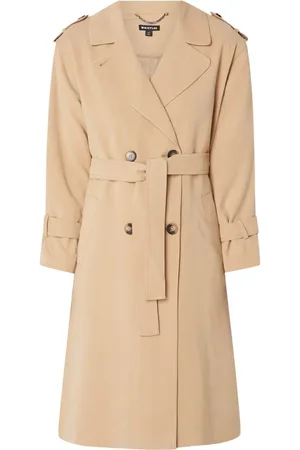 Whistles Riley double-breasted trenchcoat met ceintuur